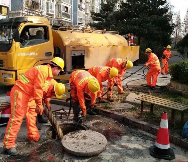 越西市政管道清淤