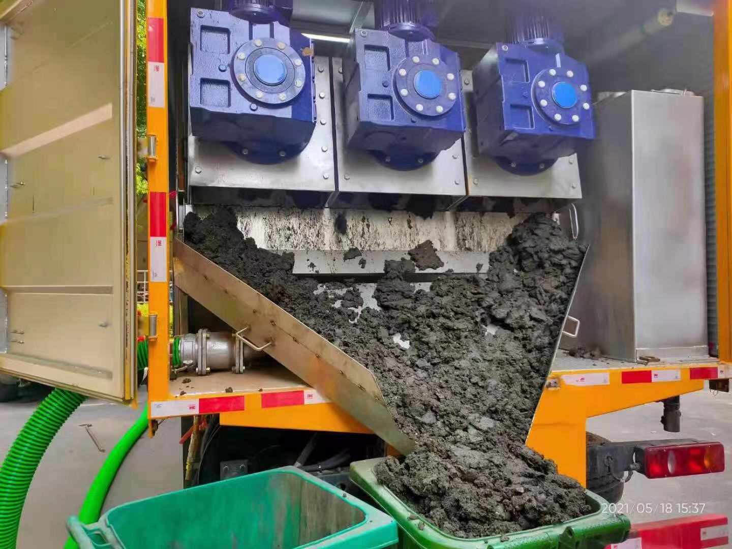 越西化粪池清掏城市维护站-泥浆净化干湿分离处理